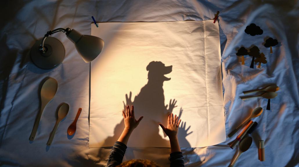 artistic storytelling through shadows