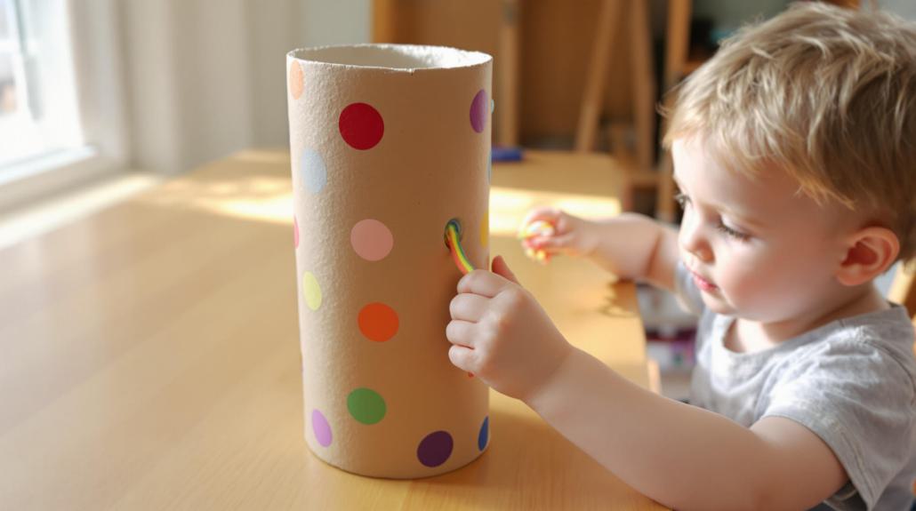crafting with cardboard tubes