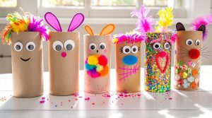 creative toddler toilet paper crafts