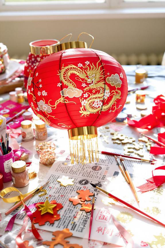 artisan crafted lanterns display