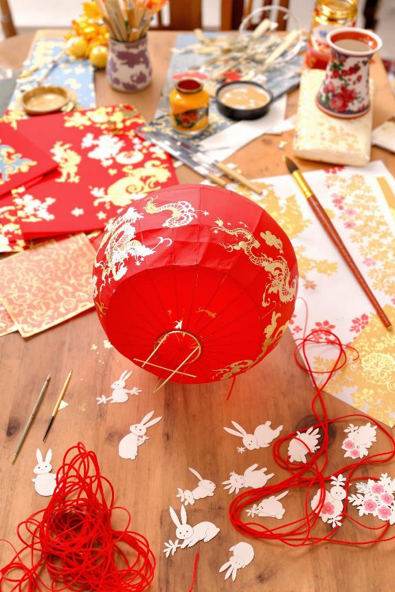 crafting classic paper lanterns