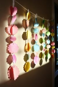 colorful easter decoration craft