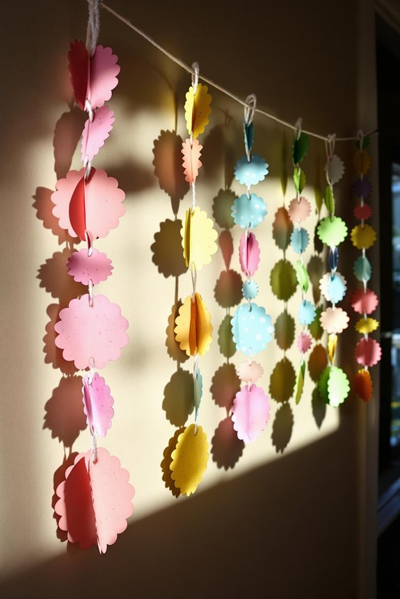 colorful easter decoration craft