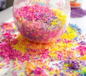 colorful easter egg project