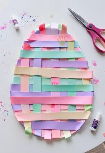 crafted decorative easter eggs