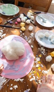 easter egg painting activity