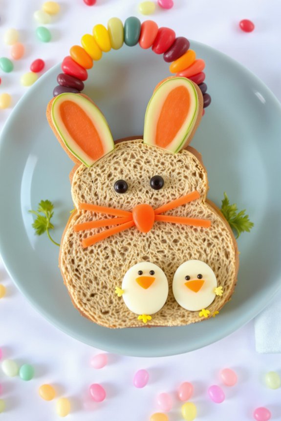 easter themed edible artwork ideas