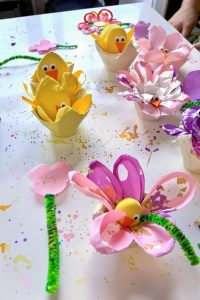 egg carton craft project