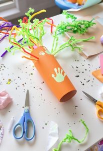 festive easter carrot decorations